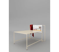 Enzo Metal Centre Table in Beige Colour - The Metal Project